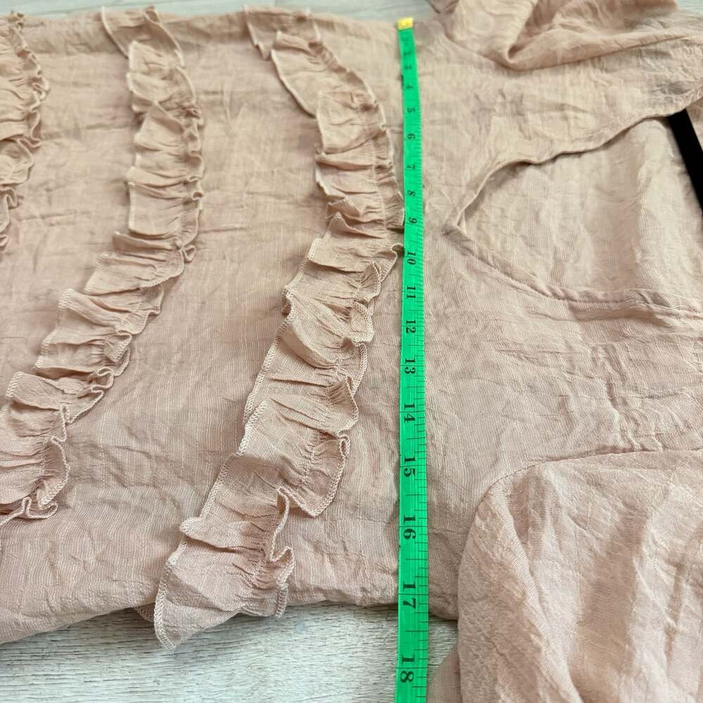 Crinkle Ruffle Layered Dress - Picture 4 of 7